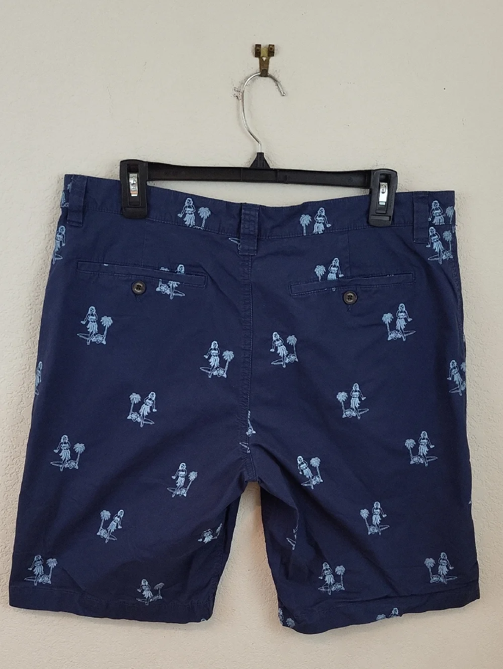 Tommy Bahama Hula Girl Men's Navy Blue Shorts